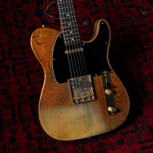 1991 Fender "Order" TL72 Telecaster, Matte Brown (MBR) Lacquer, Gold Hardware