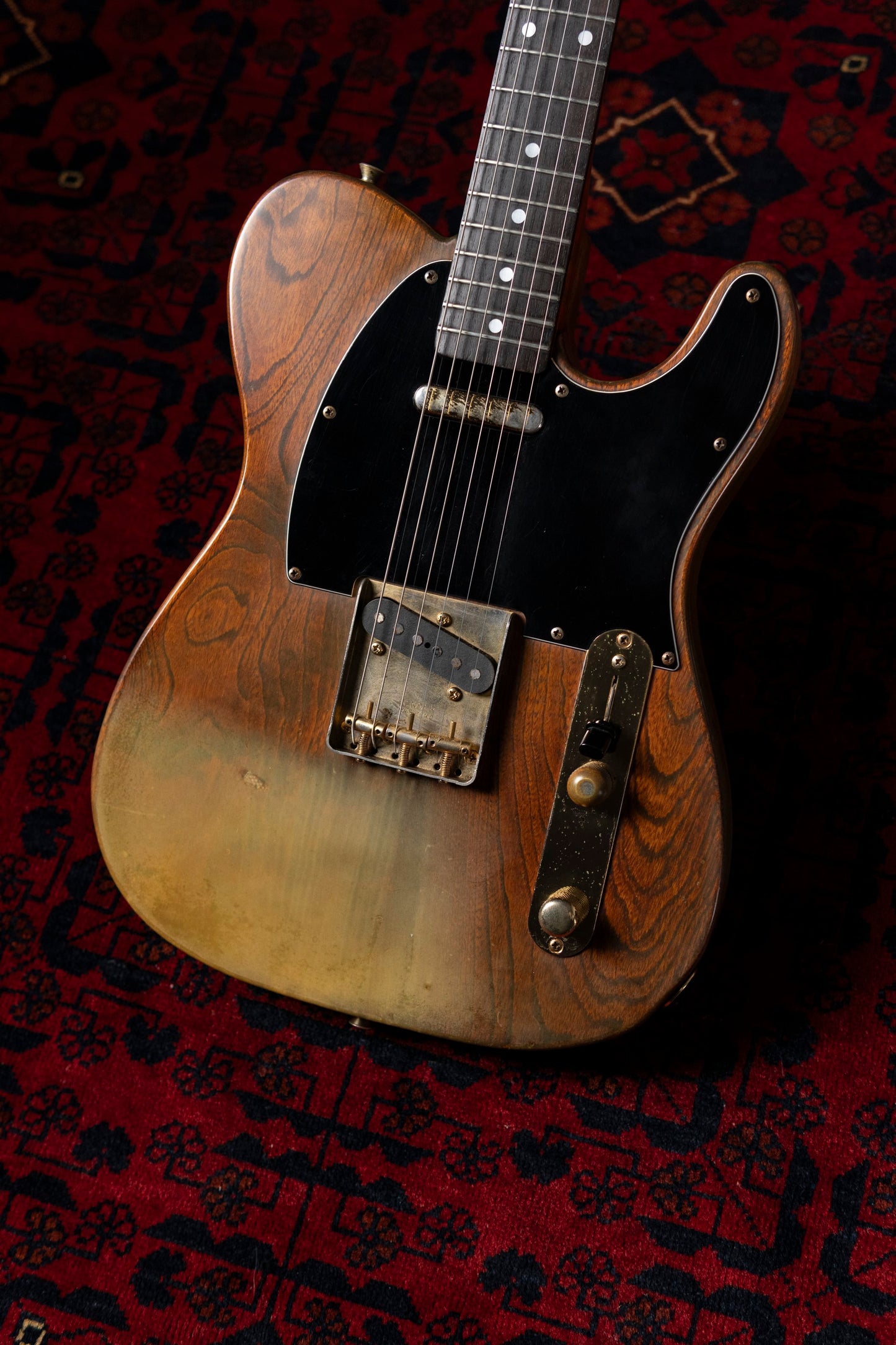 1991 Fender "Order" TL72 Telecaster, Matte Brown (MBR) Lacquer, Gold Hardware
