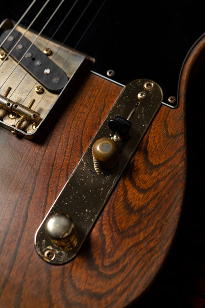 1991 Fender "Order" TL72 Telecaster, Matte Brown (MBR) Lacquer, Gold Hardware