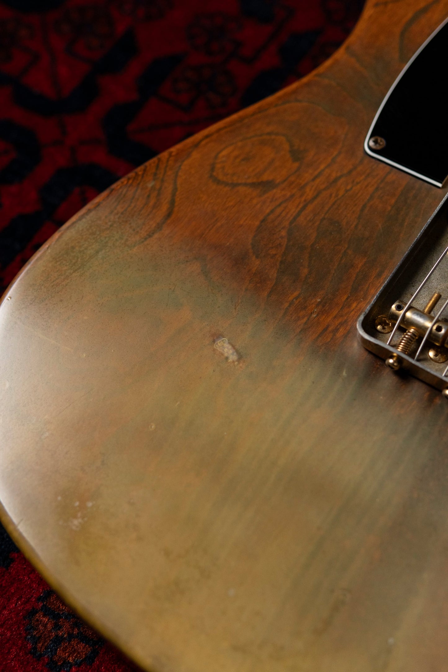 1991 Fender "Order" TL72 Telecaster, Matte Brown (MBR) Lacquer, Gold Hardware