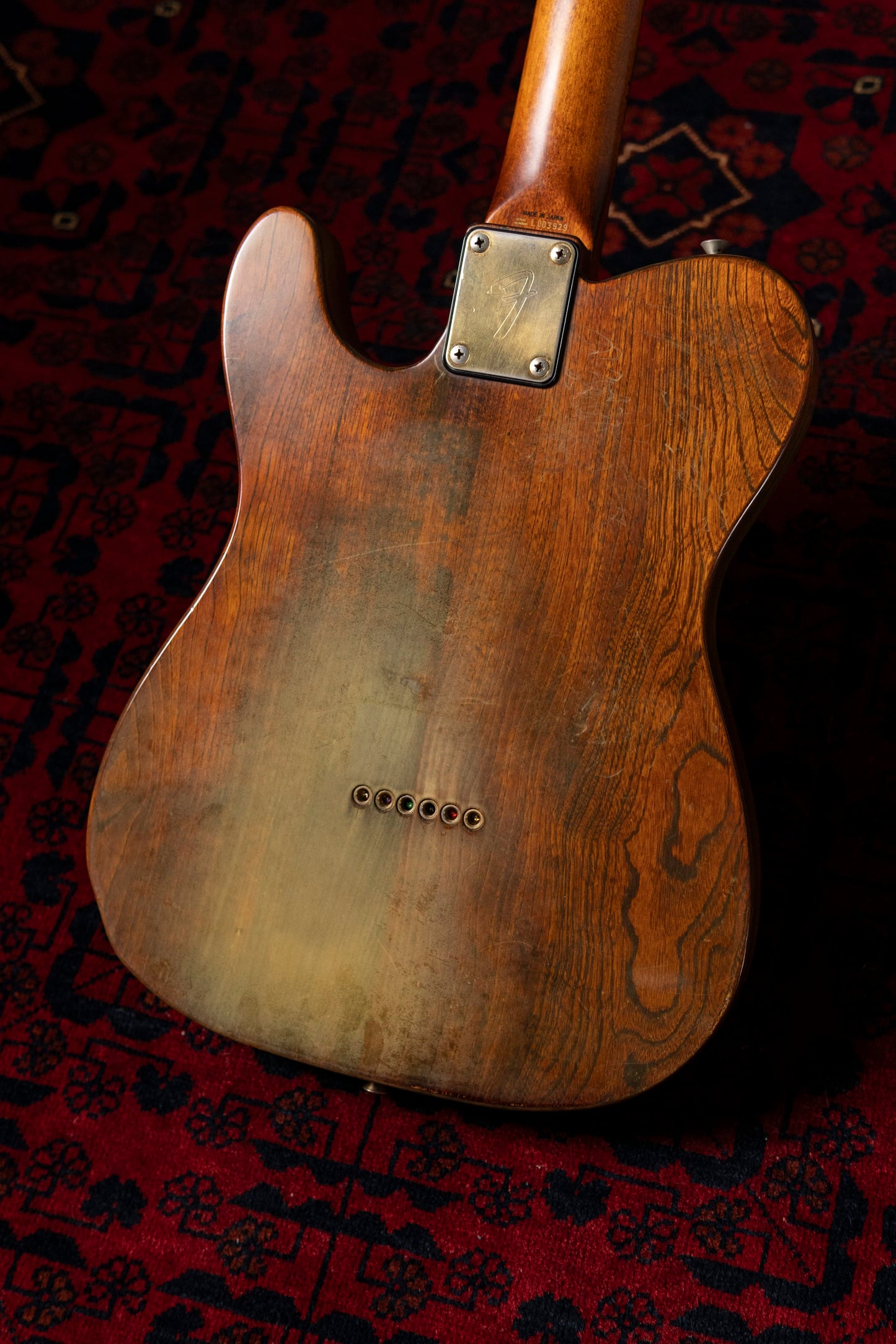 1991 Fender "Order" TL72 Telecaster, Matte Brown (MBR) Lacquer, Gold Hardware