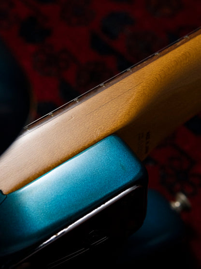 1993 Fender MG69, Order, Non-Catalog, Lake Placid Blue