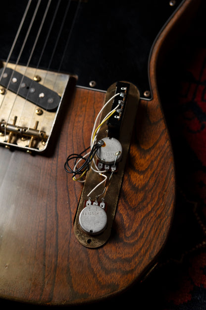1991 Fender "Order" TL72 Telecaster, Matte Brown (MBR) Lacquer, Gold Hardware