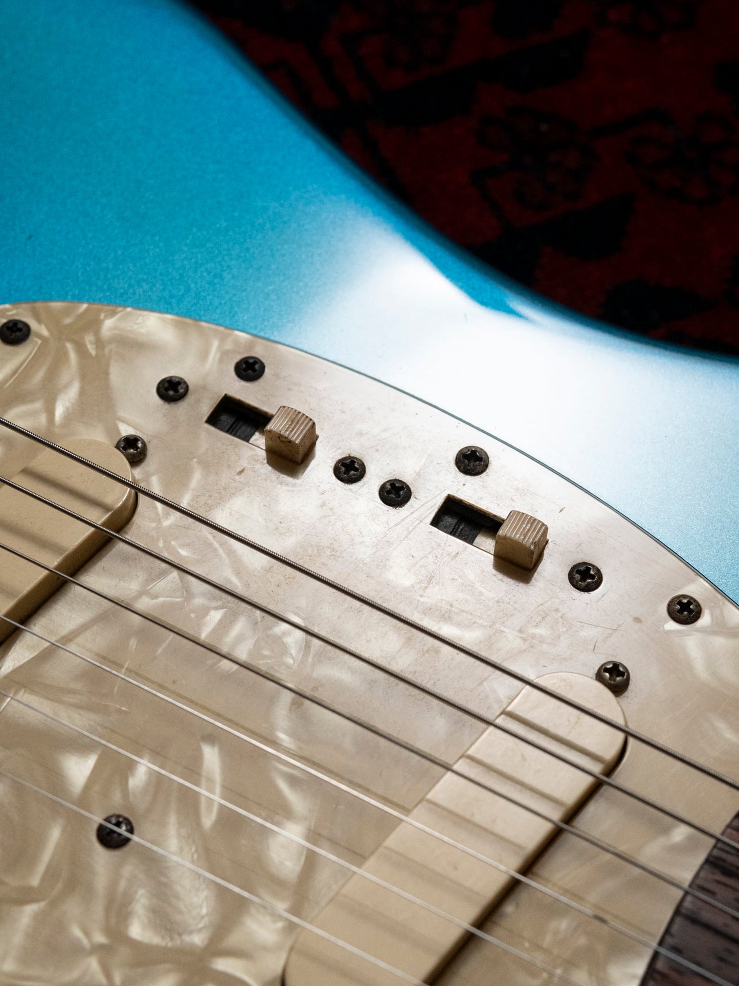 1993 Fender MG69, Order, Non-Catalog, Lake Placid Blue