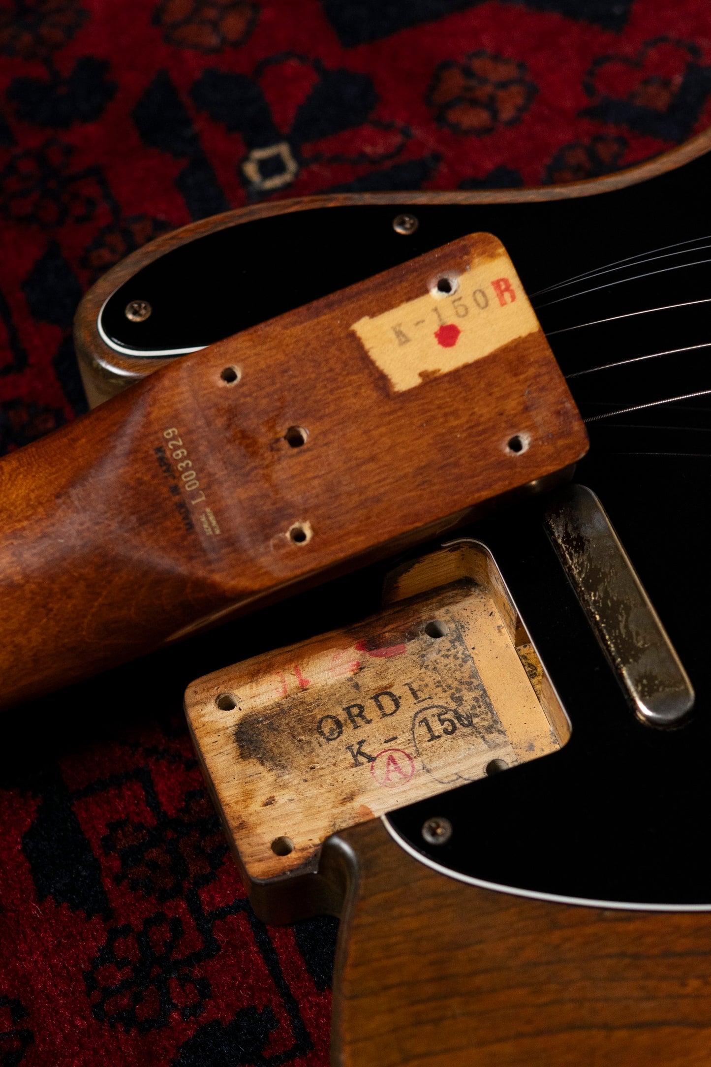 1991 Fender "Order" TL72 Telecaster, Matte Brown (MBR) Lacquer, Gold Hardware