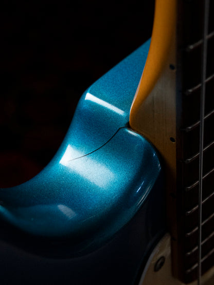 1993 Fender MG69, Order, Non-Catalog, Lake Placid Blue