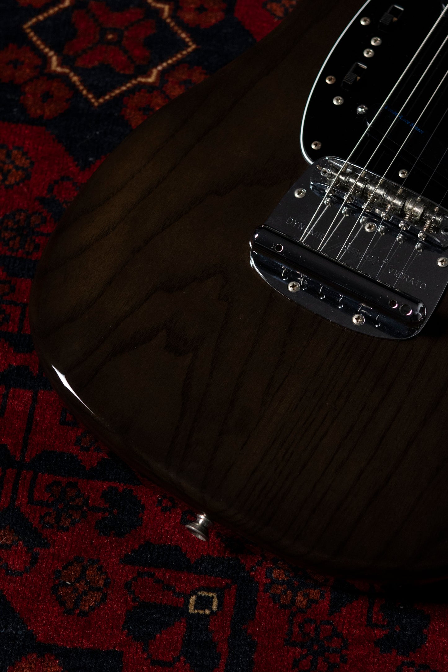 1994 Fender MG69-120 Custom Edition, Yamano Order, See-Through Black, Matching Headstock, Lace Sensor