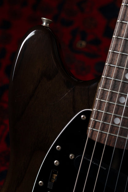 1994 Fender MG69-120 Custom Edition, Yamano Order, See-Through Black, Matching Headstock, Lace Sensor