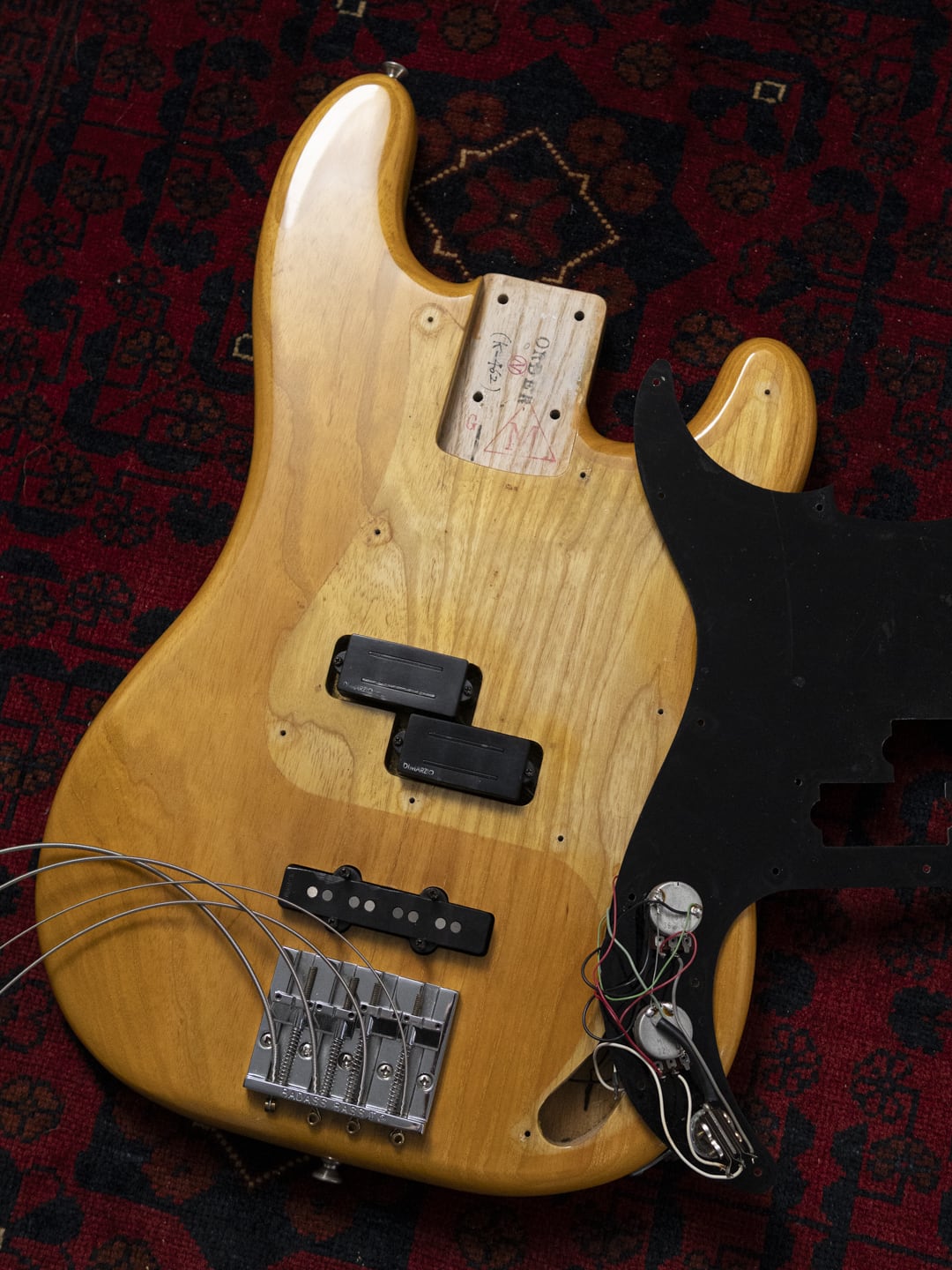 1993 Fender Order PB-70 PJ Precision Bass, Jazz Neck, DiMarzio USA Pickups