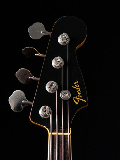 2005 Fender JB65B-85US '65 Jazz Bass, Matching Headstock, USA Vintage Pickups, Dots & Binding, Black