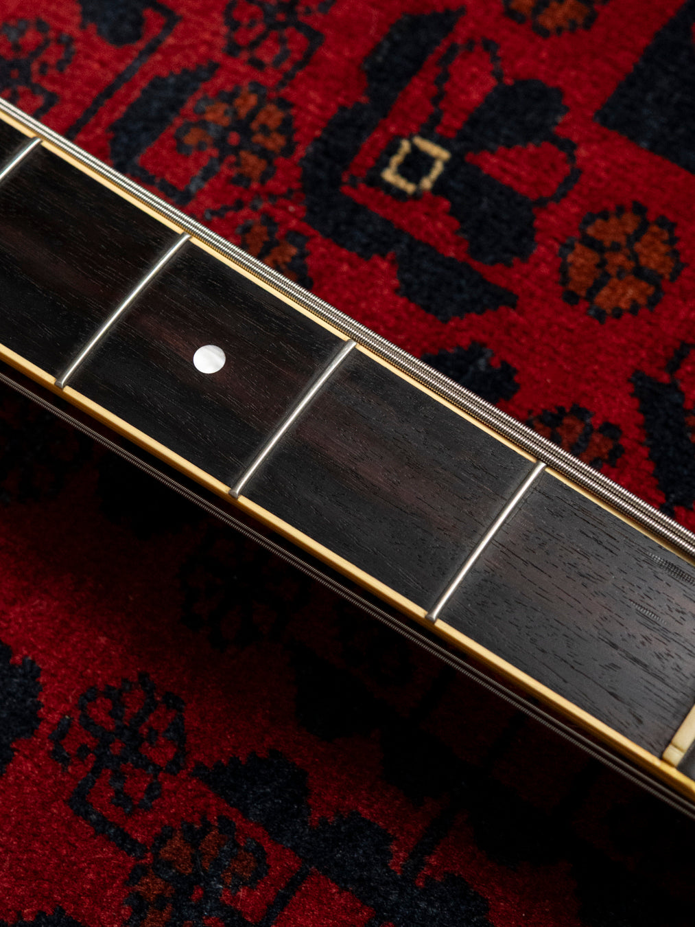 2005 Fender JB65B-85US '65 Jazz Bass, Matching Headstock, USA Vintage Pickups, Dots & Binding, Black