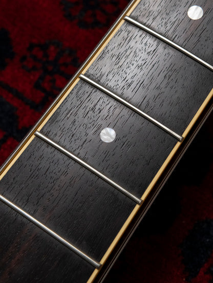 2005 Fender JB65B-85US '65 Jazz Bass, Matching Headstock, USA Vintage Pickups, Dots & Binding, Black