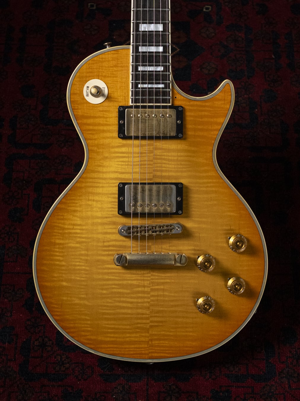 1992 Orville by Gibson Yamano Order LPC-FM LD Les Paul Custom, Lemon Drop