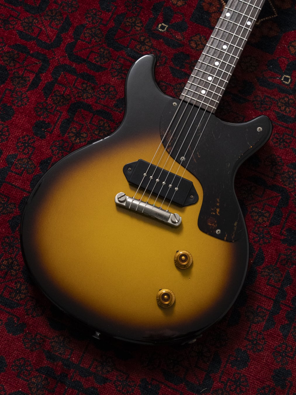 1994 Orville LPJ-D65 Les Paul Junior Double Cut, 6.7lbs, Tobacco Sunburst