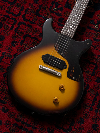 1994 Orville LPJ-D65 Les Paul Junior Double Cut, 6.7lbs, Tobacco Sunburst