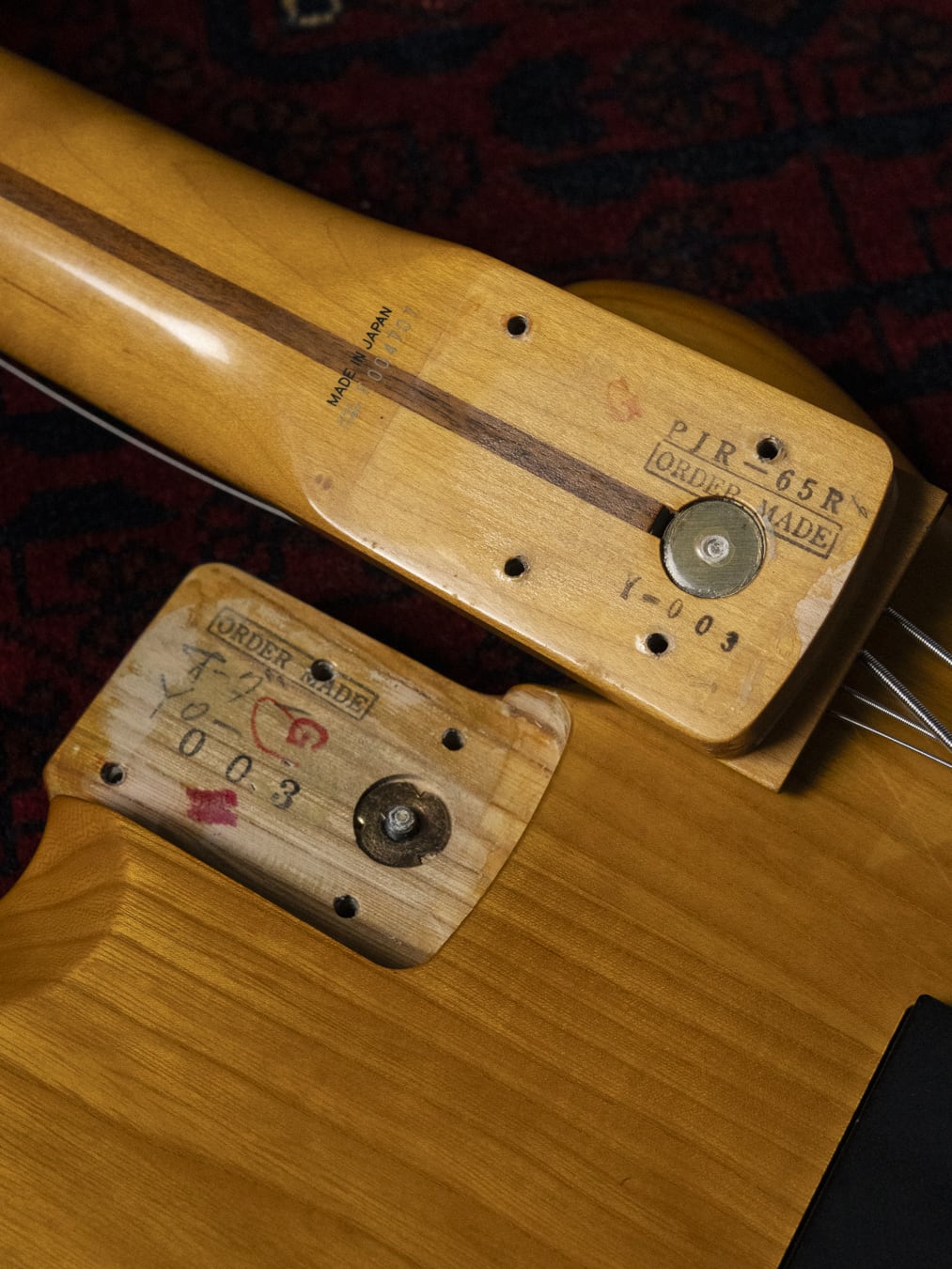 1989 Fender Order Made PJR-65R, Ash (Sen), Yamano Order