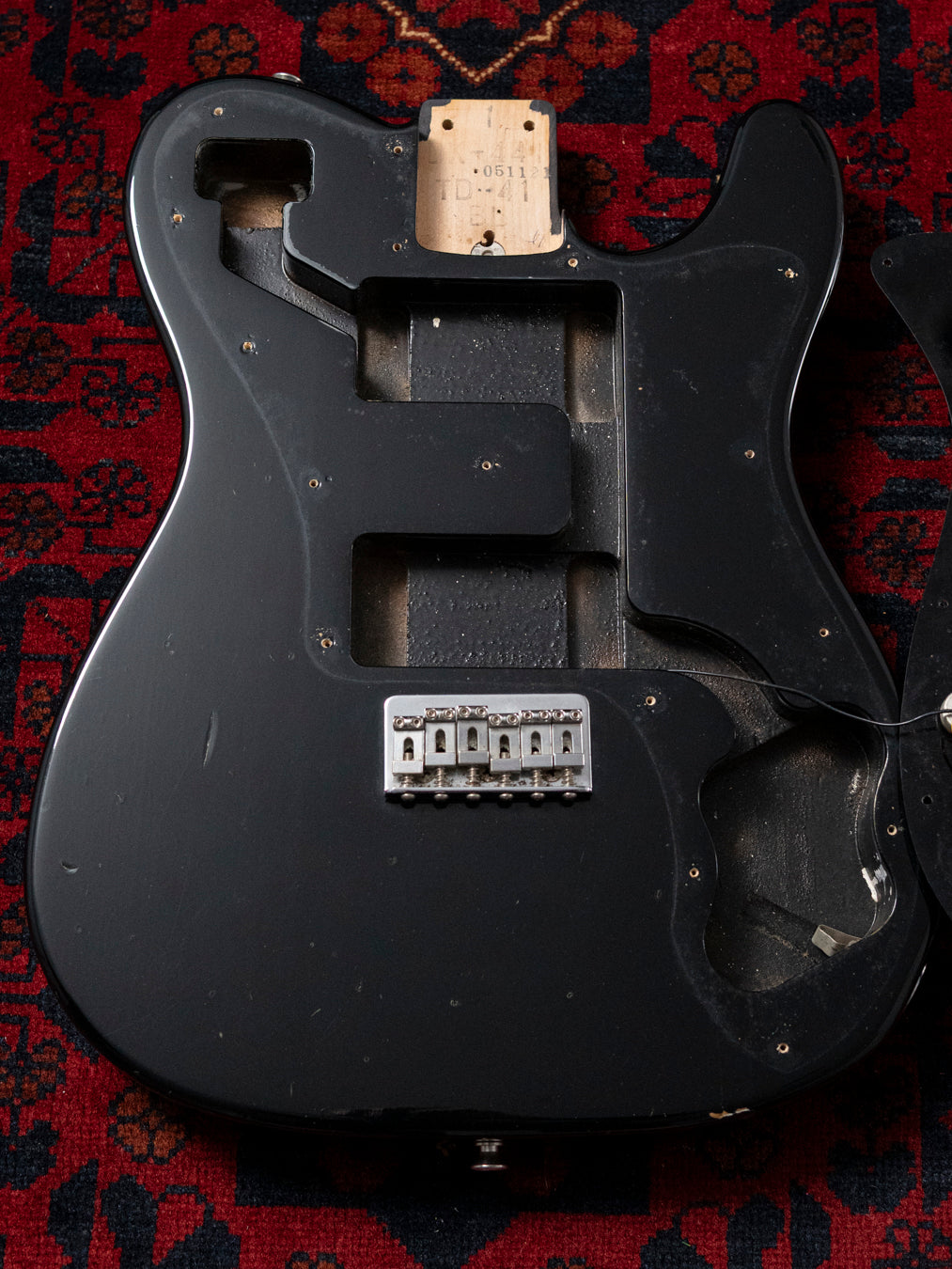 2005 Fender TD-41 Telecaster Deluxe, Order, Sum 41 Deryck Whibley Unofficial Model (Chuck era)