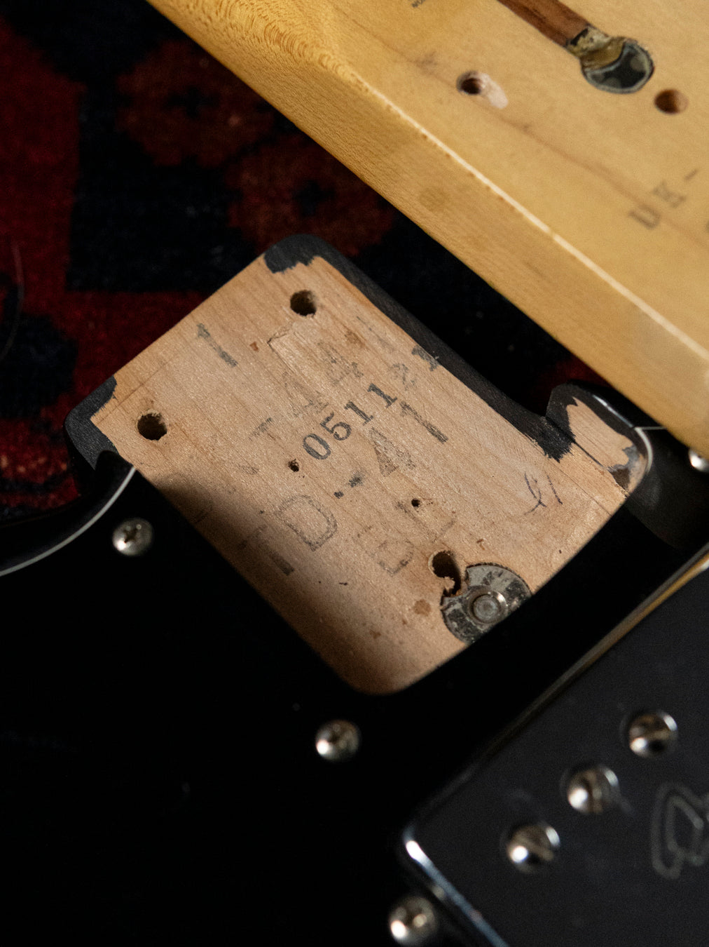 2005 Fender TD-41 Telecaster Deluxe, Order, Sum 41 Deryck Whibley Unofficial Model (Chuck era)