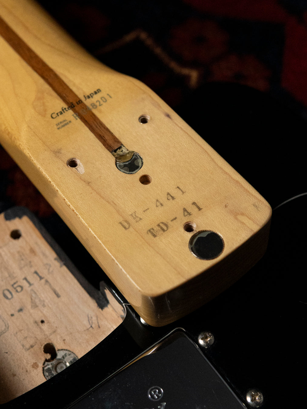 2005 Fender TD-41 Telecaster Deluxe, Order, Sum 41 Deryck Whibley Unofficial Model (Chuck era)