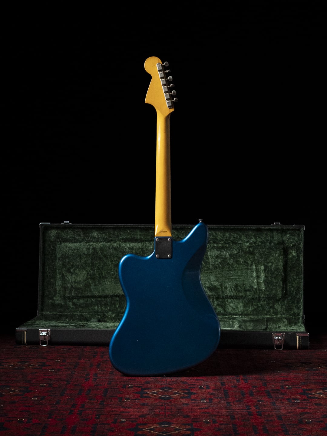 1995 Fender JG98B Jaguar, Order, Blocks & Binding, DiMarzio DP155, Lake Placid Blue