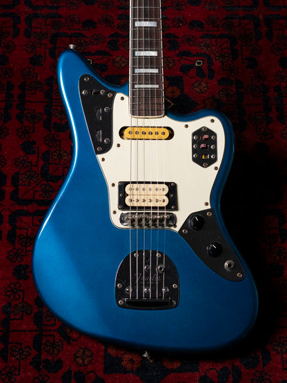 1995 Fender JG98B Jaguar, Order, Blocks & Binding, DiMarzio DP155, Lake Placid Blue