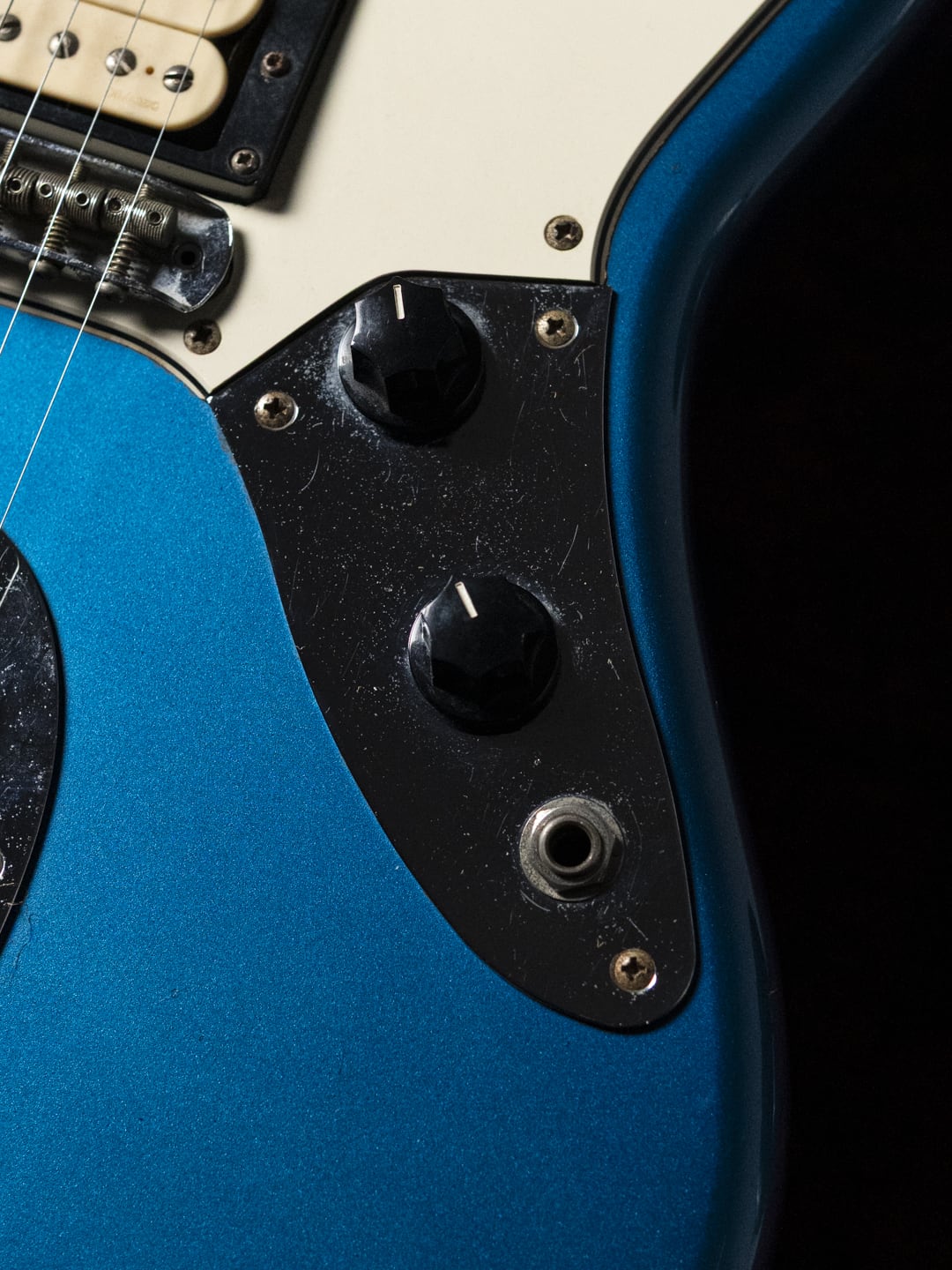 1995 Fender JG98B Jaguar, Order, Blocks & Binding, DiMarzio DP155, Lake Placid Blue