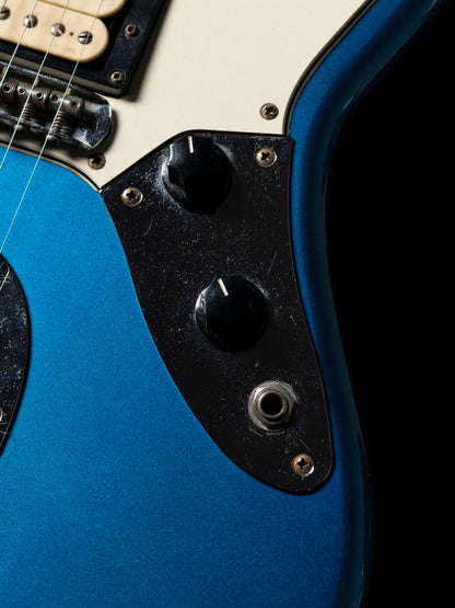 1995 Fender JG98B Jaguar, Order, Blocks & Binding, DiMarzio DP155, Lake Placid Blue