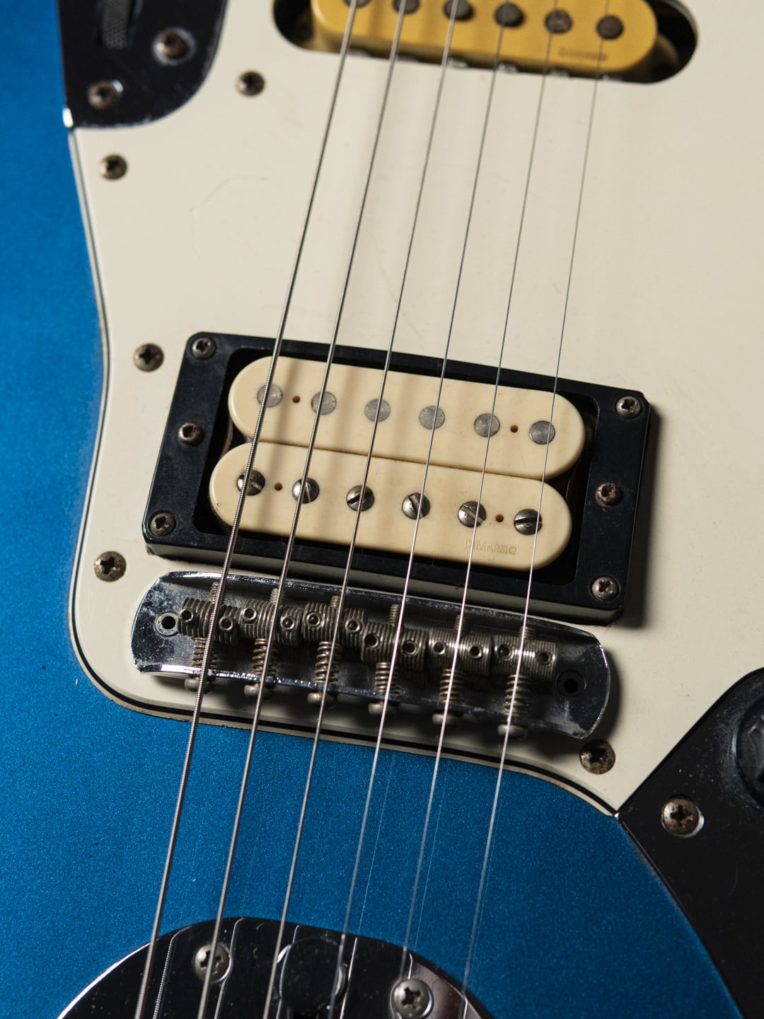 1995 Fender JG98B Jaguar, Order, Blocks & Binding, DiMarzio DP155, Lake Placid Blue