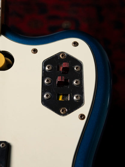 1995 Fender JG98B Jaguar, Order, Blocks & Binding, DiMarzio DP155, Lake Placid Blue