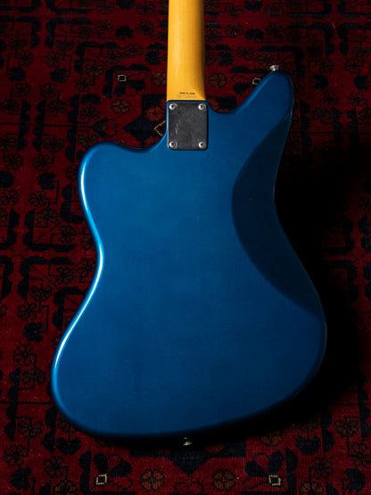 1995 Fender JG98B Jaguar, Order, Blocks & Binding, DiMarzio DP155, Lake Placid Blue