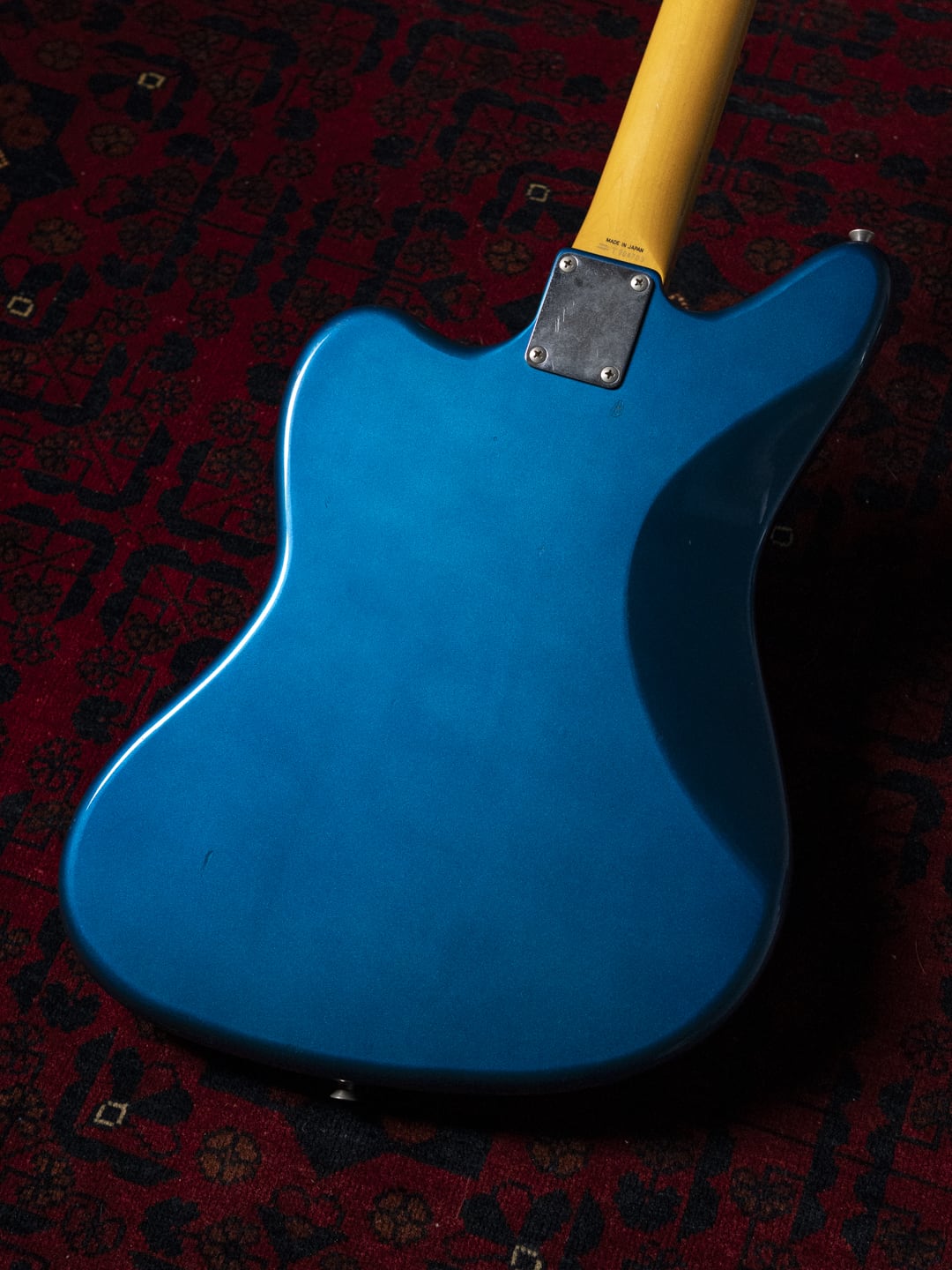1995 Fender JG98B Jaguar, Order, Blocks & Binding, DiMarzio DP155, Lake Placid Blue