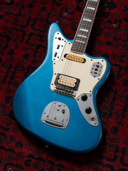 1995 Fender JG98B Jaguar, Order, Blocks & Binding, DiMarzio DP155, Lake Placid Blue
