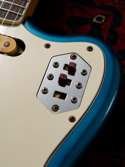 1995 Fender JG98B Jaguar, Order, Blocks & Binding, DiMarzio DP155, Lake Placid Blue