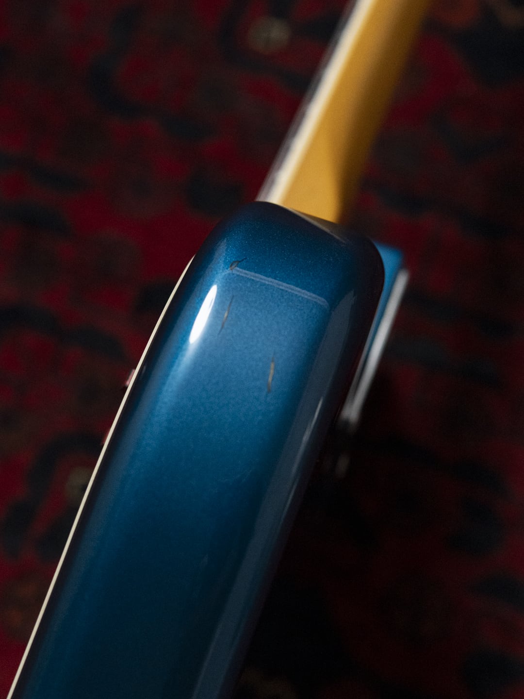 1995 Fender JG98B Jaguar, Order, Blocks & Binding, DiMarzio DP155, Lake Placid Blue