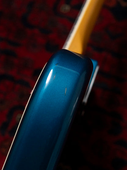 1995 Fender JG98B Jaguar, Order, Blocks & Binding, DiMarzio DP155, Lake Placid Blue