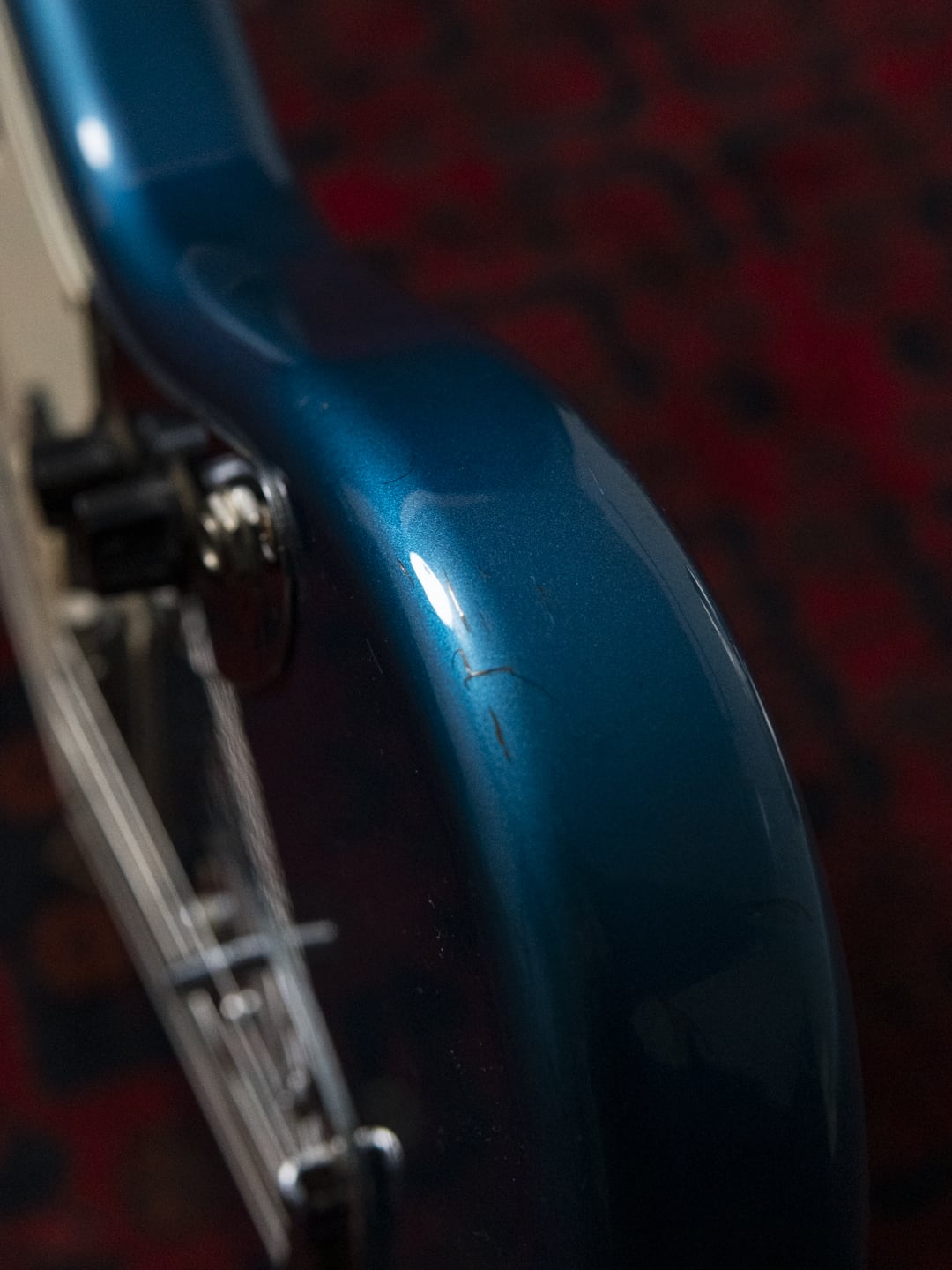 1995 Fender JG98B Jaguar, Order, Blocks & Binding, DiMarzio DP155, Lake Placid Blue