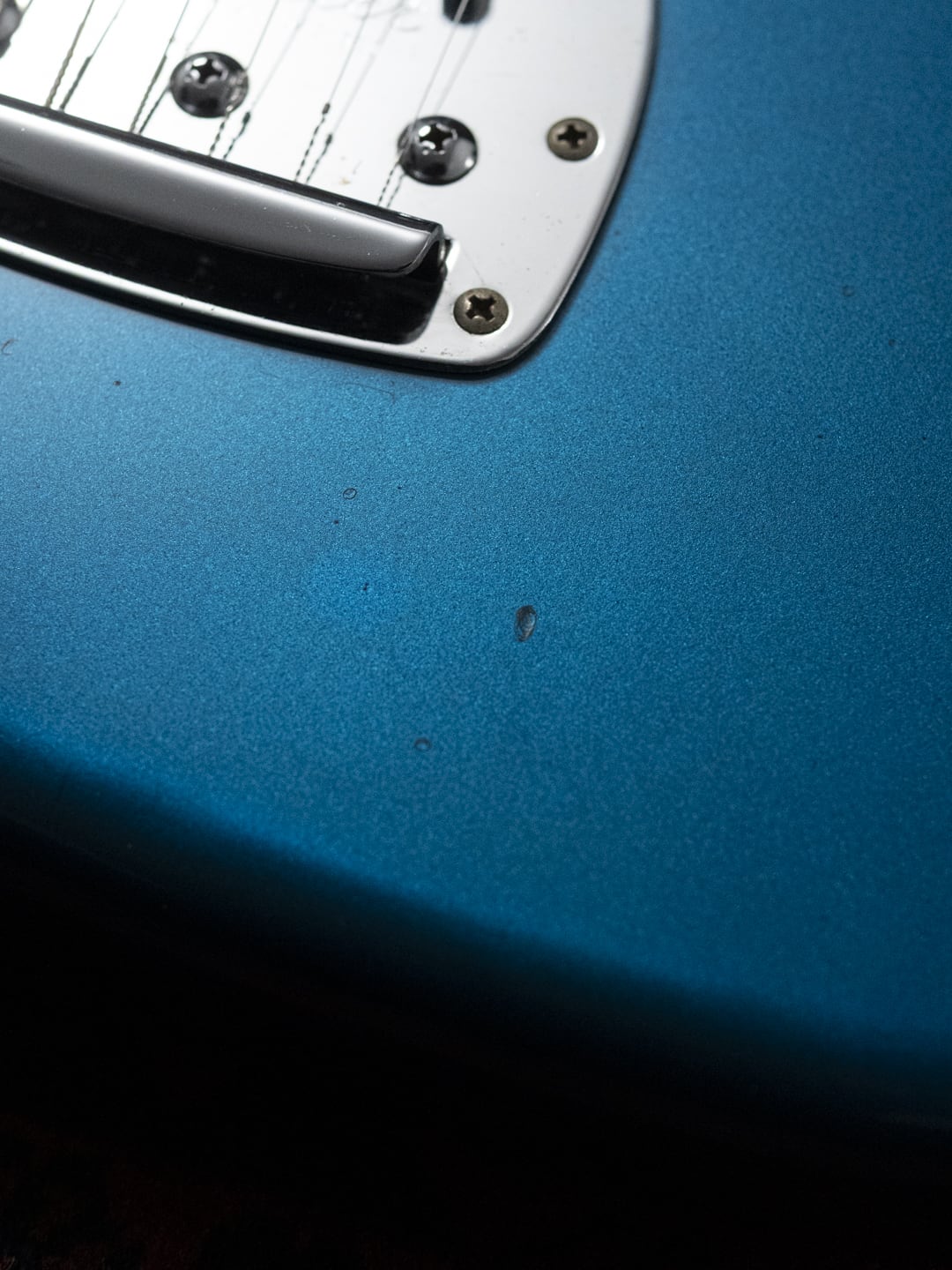 1995 Fender JG98B Jaguar, Order, Blocks & Binding, DiMarzio DP155, Lake Placid Blue
