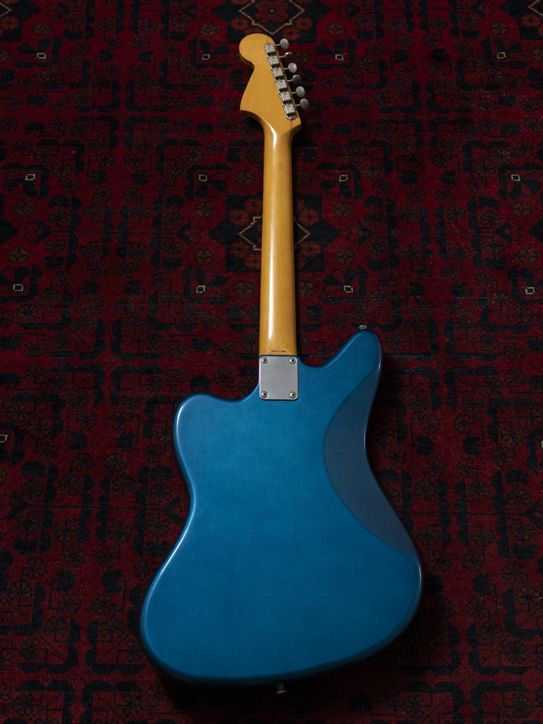 1995 Fender JG98B Jaguar, Order, Blocks & Binding, DiMarzio DP155, Lake Placid Blue