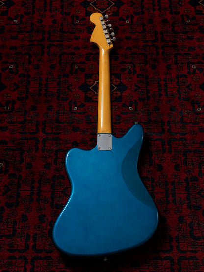 1995 Fender JG98B Jaguar, Order, Blocks & Binding, DiMarzio DP155, Lake Placid Blue