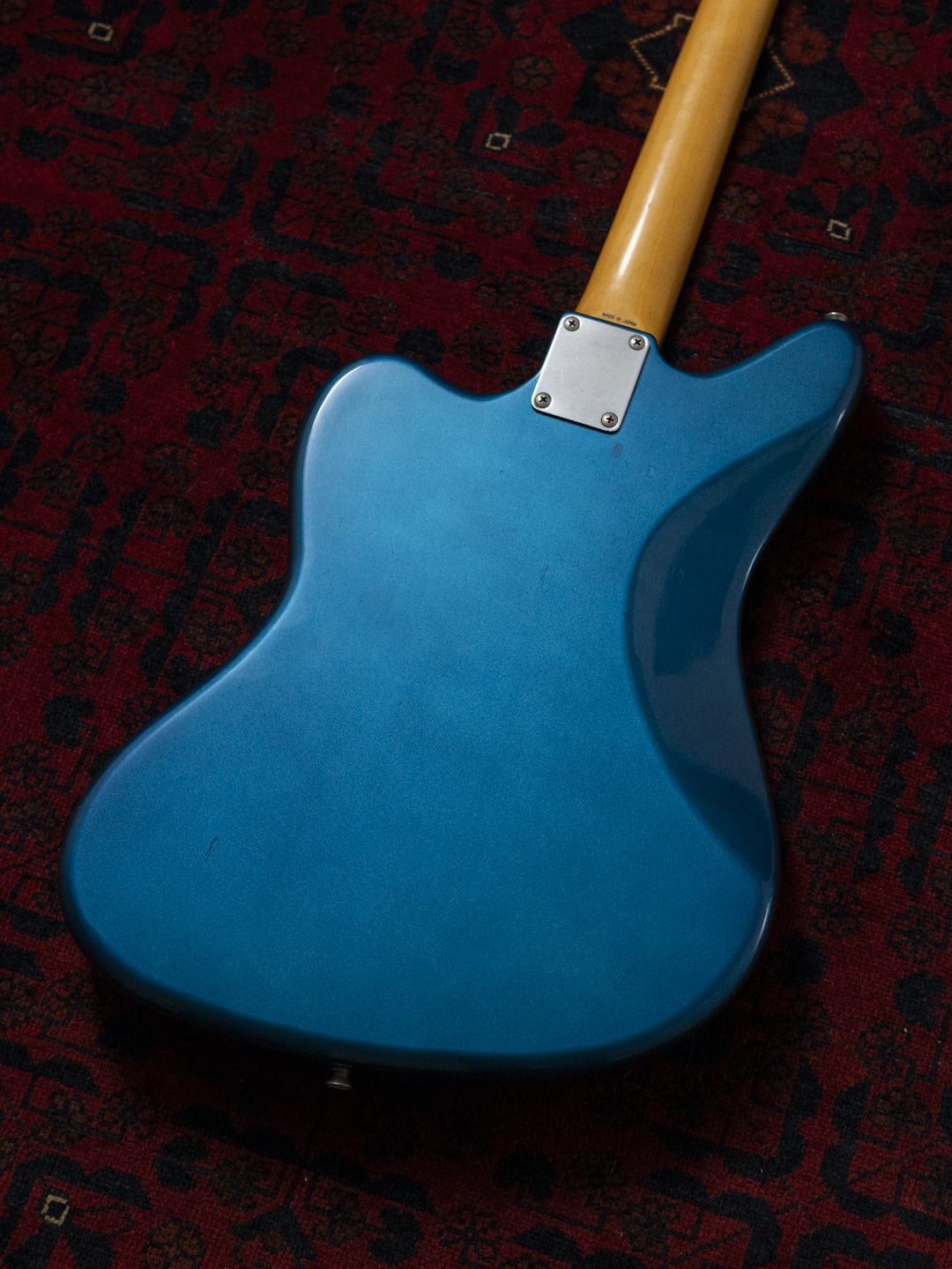 1995 Fender JG98B Jaguar, Order, Blocks & Binding, DiMarzio DP155, Lake Placid Blue