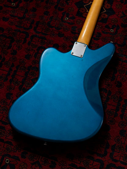 1995 Fender JG98B Jaguar, Order, Blocks & Binding, DiMarzio DP155, Lake Placid Blue