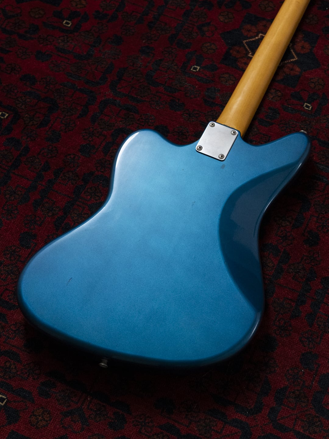 1995 Fender JG98B Jaguar, Order, Blocks & Binding, DiMarzio DP155, Lake Placid Blue