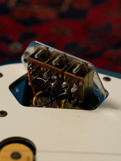 1995 Fender JG98B Jaguar, Order, Blocks & Binding, DiMarzio DP155, Lake Placid Blue
