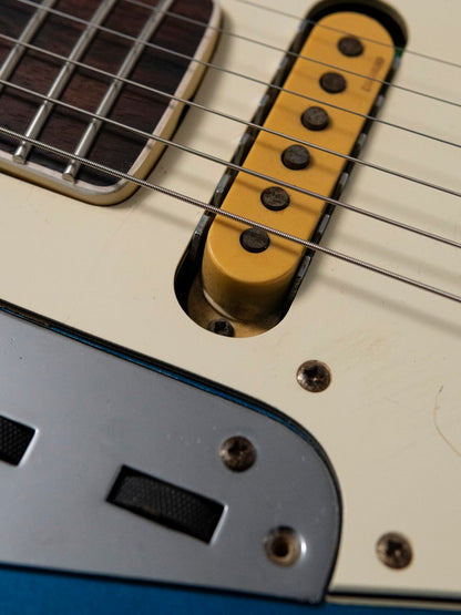 1995 Fender JG98B Jaguar, Order, Blocks & Binding, DiMarzio DP155, Lake Placid Blue