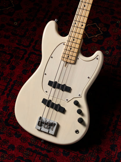 2010's Atelier Z BabyZ-4J, 7.3lbs, Matching Headstock, Transparent White, Short Scale, Ash