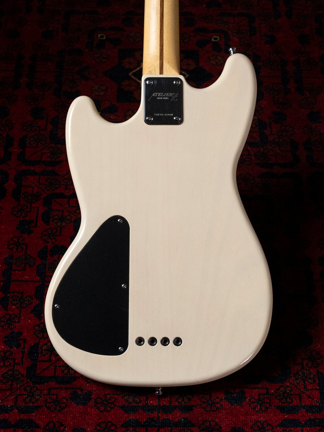 2010's Atelier Z BabyZ-4J, 7.3lbs, Matching Headstock, Transparent White, Short Scale, Ash