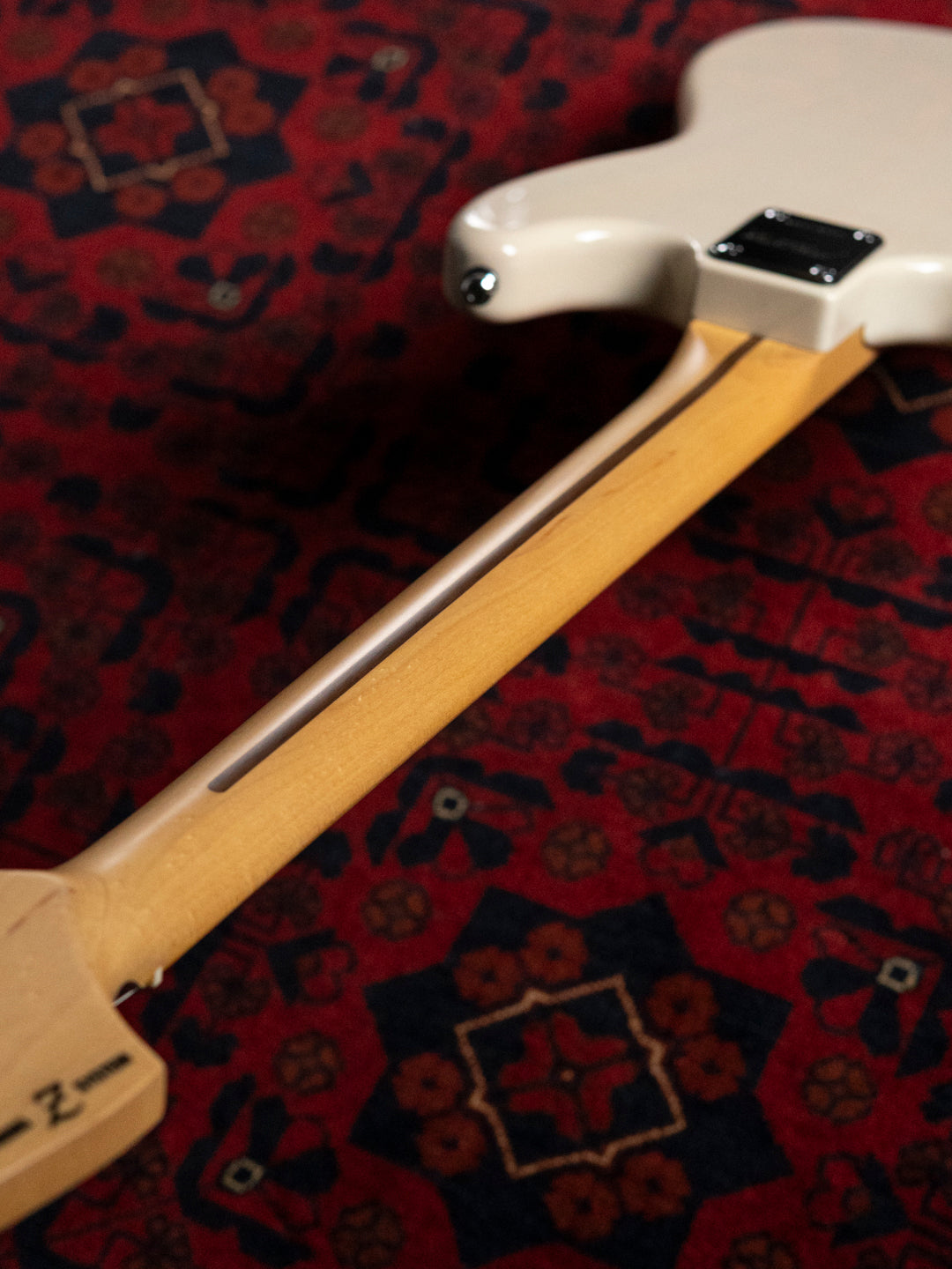 2010's Atelier Z BabyZ-4J, 7.3lbs, Matching Headstock, Transparent White, Short Scale, Ash