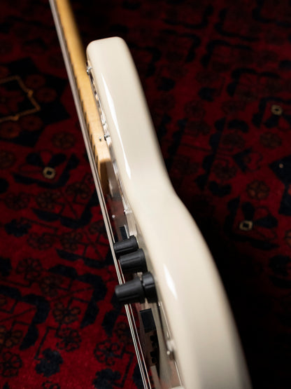 2010's Atelier Z BabyZ-4J, 7.3lbs, Matching Headstock, Transparent White, Short Scale, Ash