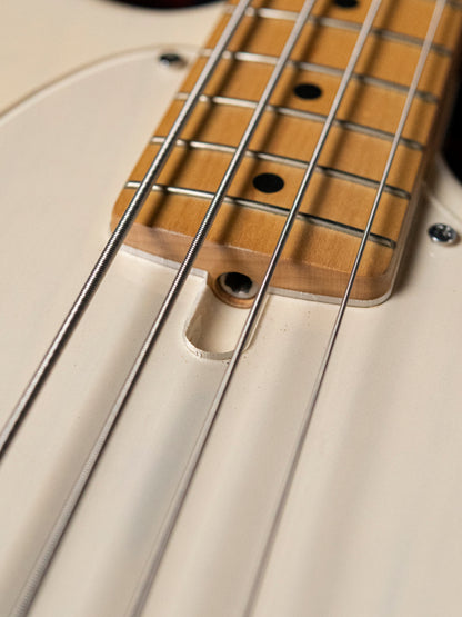 2010's Atelier Z BabyZ-4J, 7.3lbs, Matching Headstock, Transparent White, Short Scale, Ash