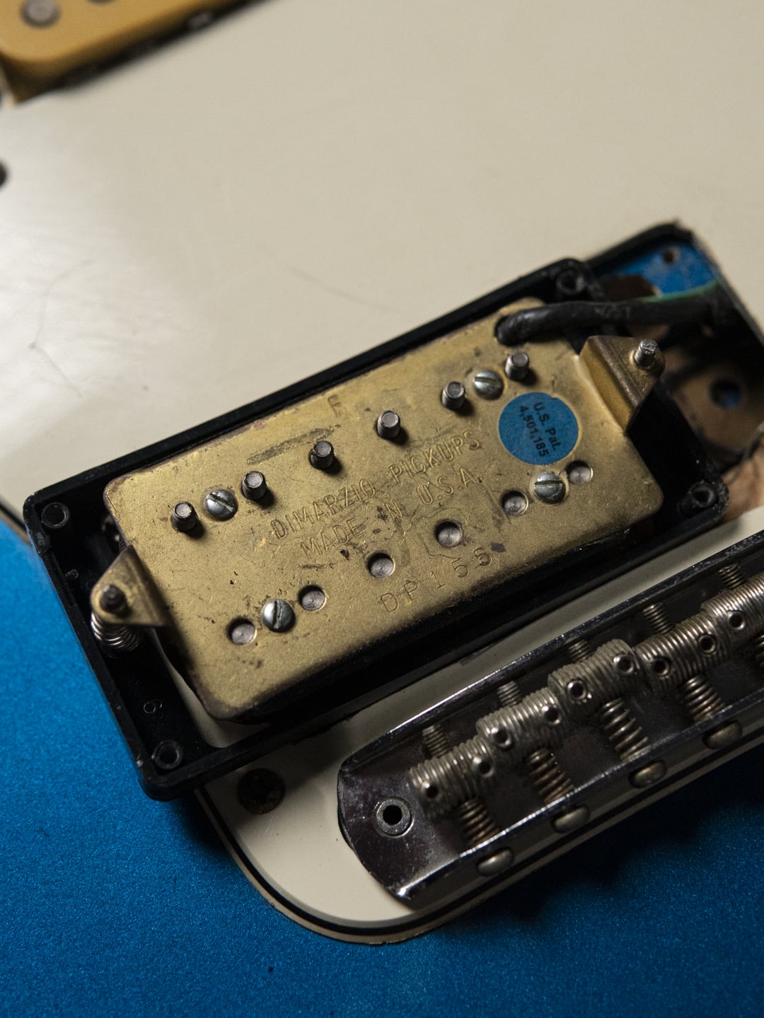 1995 Fender JG98B Jaguar, Order, Blocks & Binding, DiMarzio DP155, Lake Placid Blue